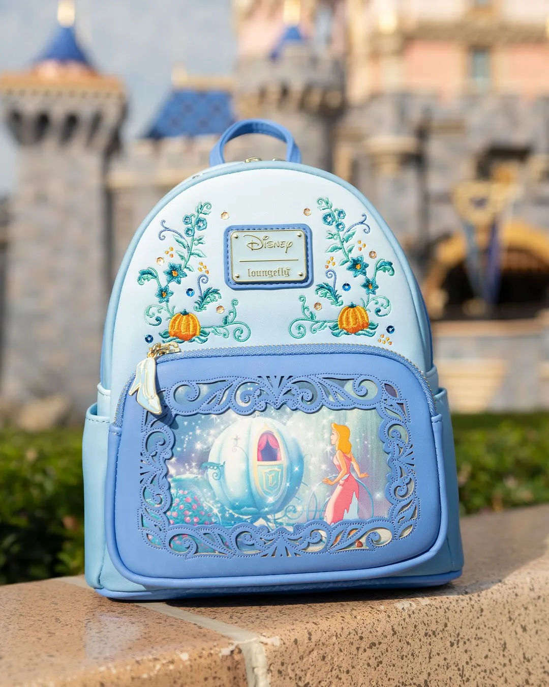 707 Street Exclusive - Loungefly Disney Princess Dreams Series Cinderella Mini Backpack