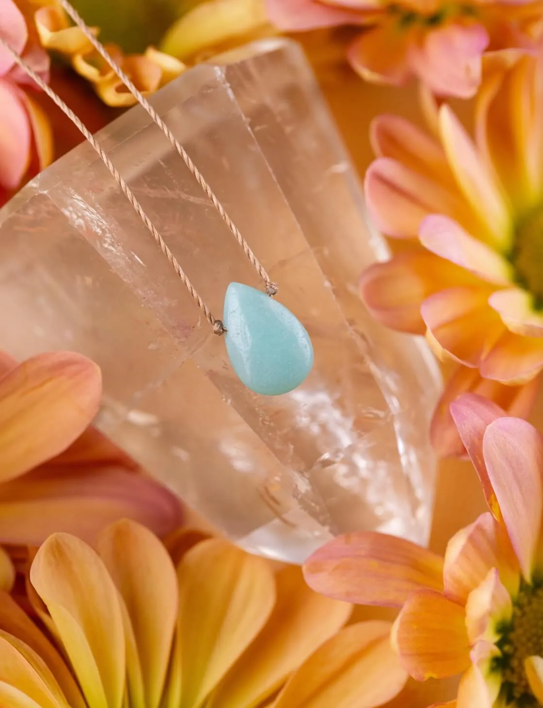 Amazonite Soul-Full of Light Necklace for Courage