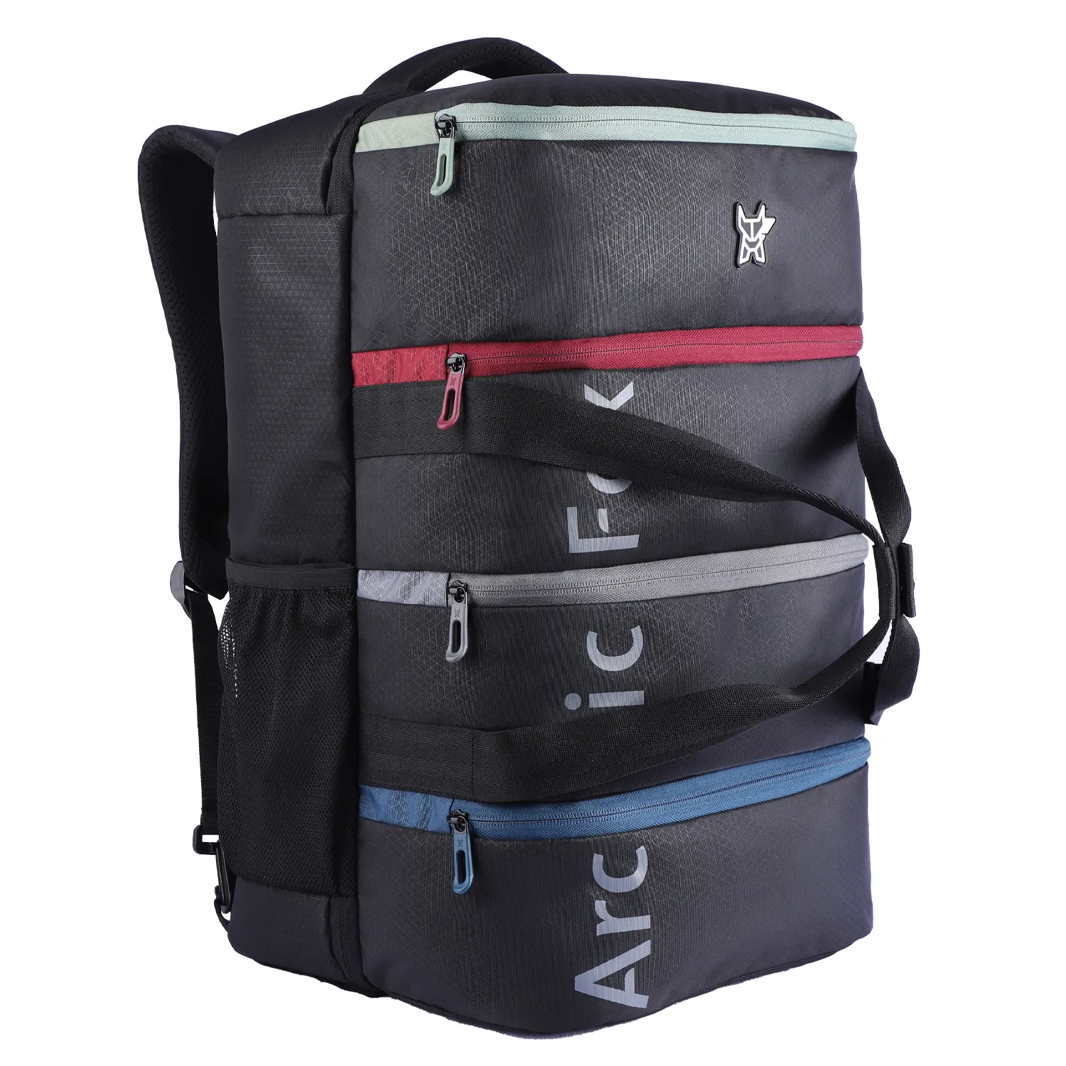 Arctic Fox Rainbow Duffel Bag