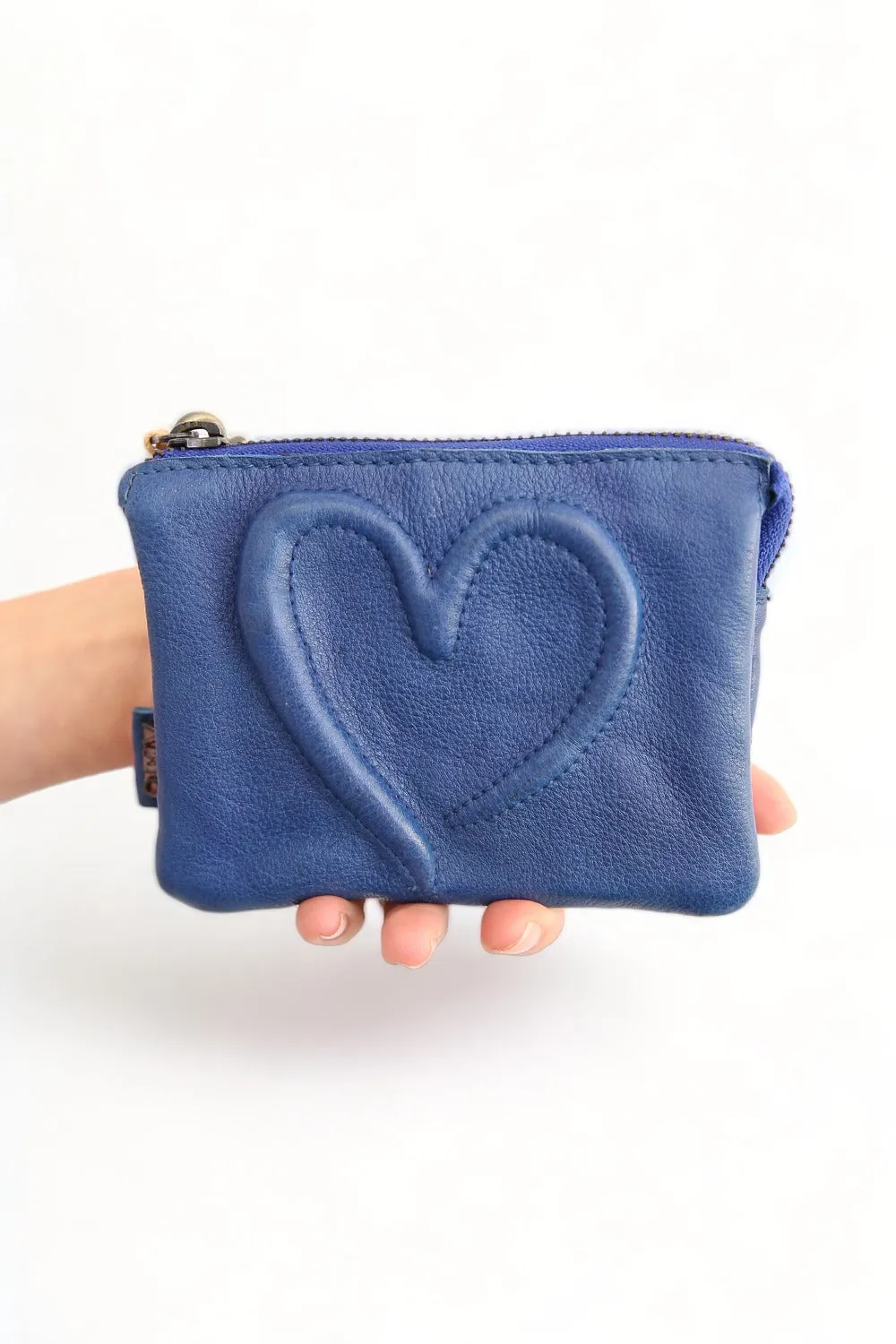 ART N' VINTAGE LOVE PURSE SODA BLUE