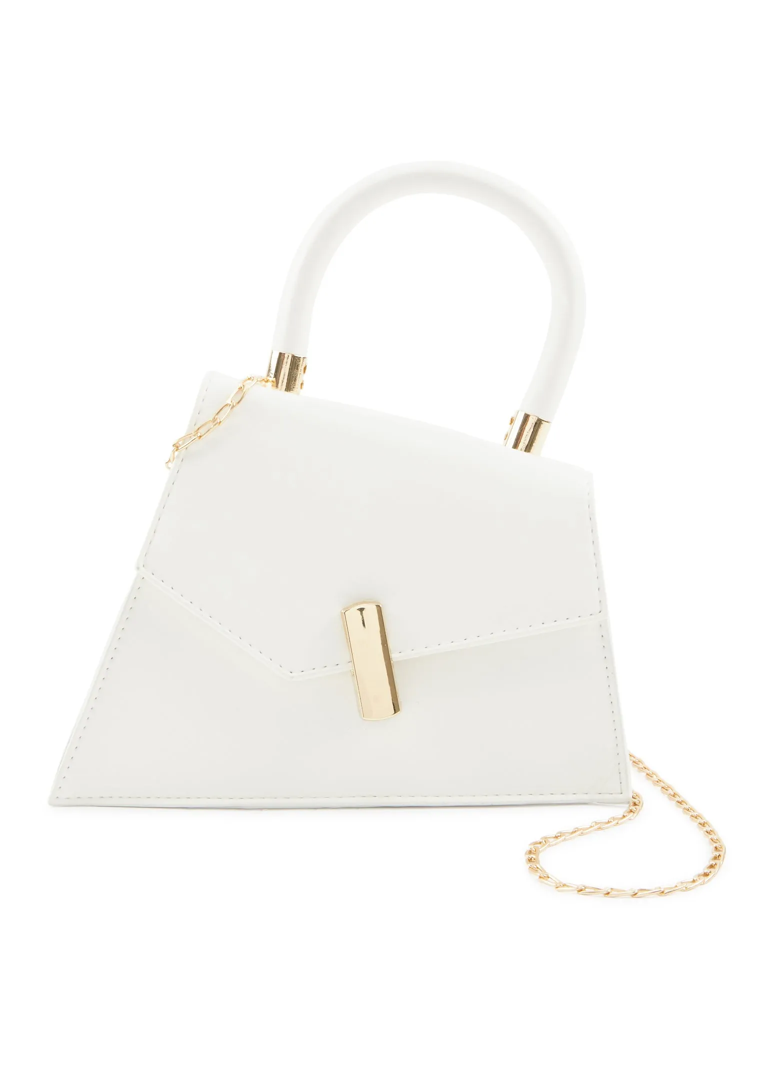 Asymmetrical Convertible Crossbody Handbag