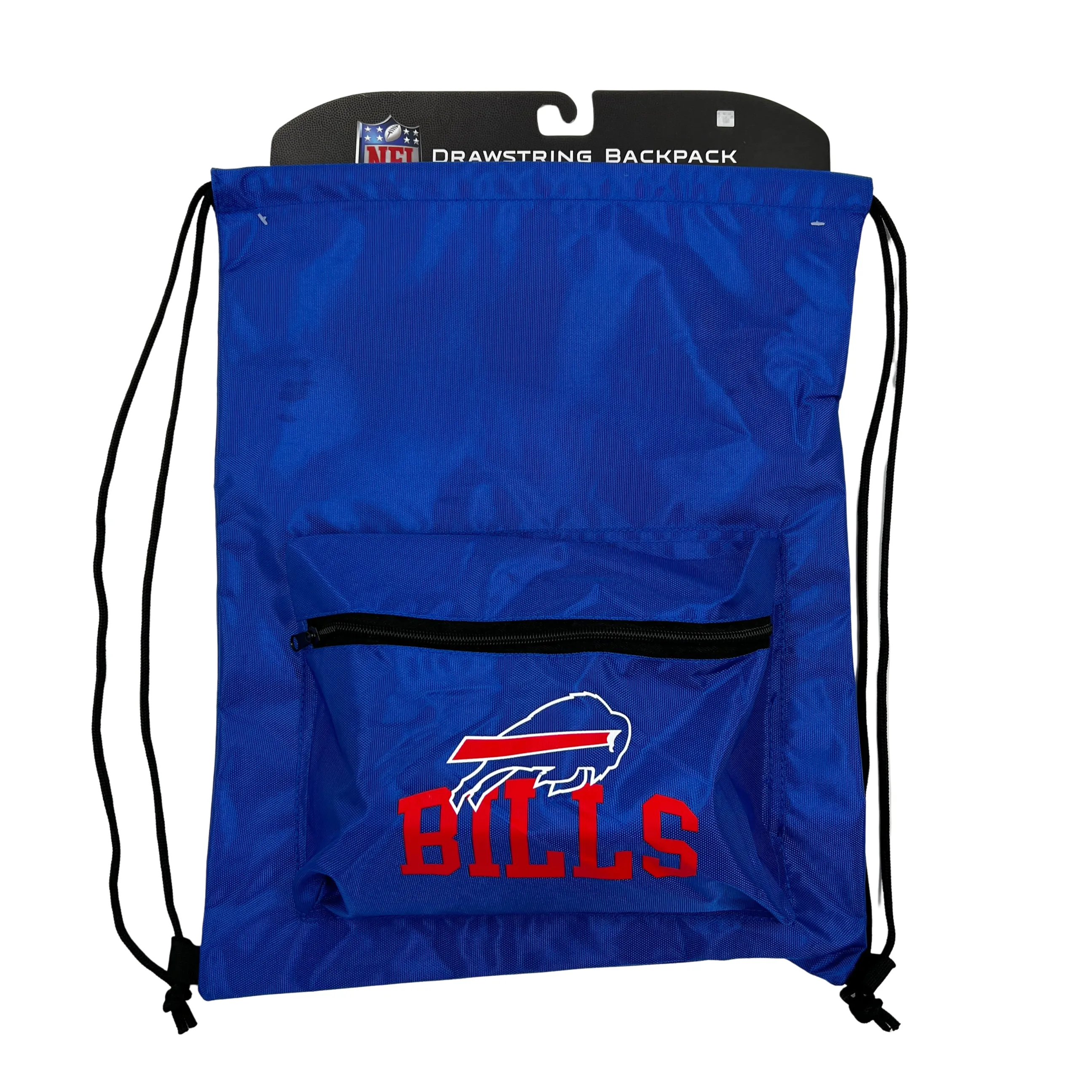 Buffalo Bills Royal & Red Drawstring Bag