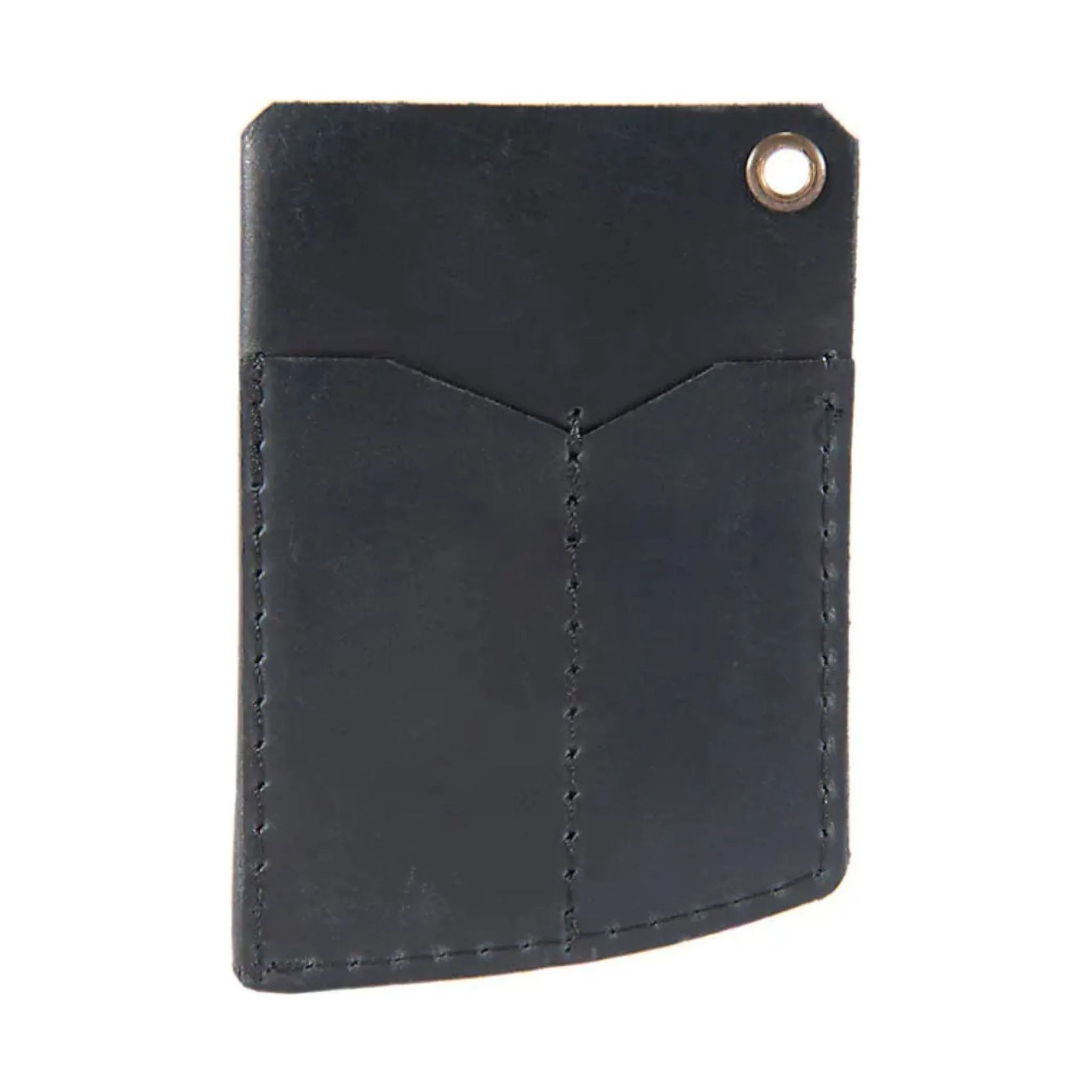 Black Carhartt Craftsman Leather Slim Front Pocket Wallet