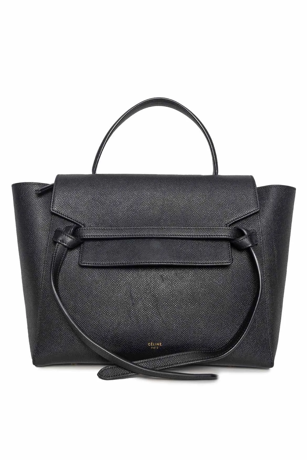 Celine Mini Belt Bag in Textured Grained Calfskin