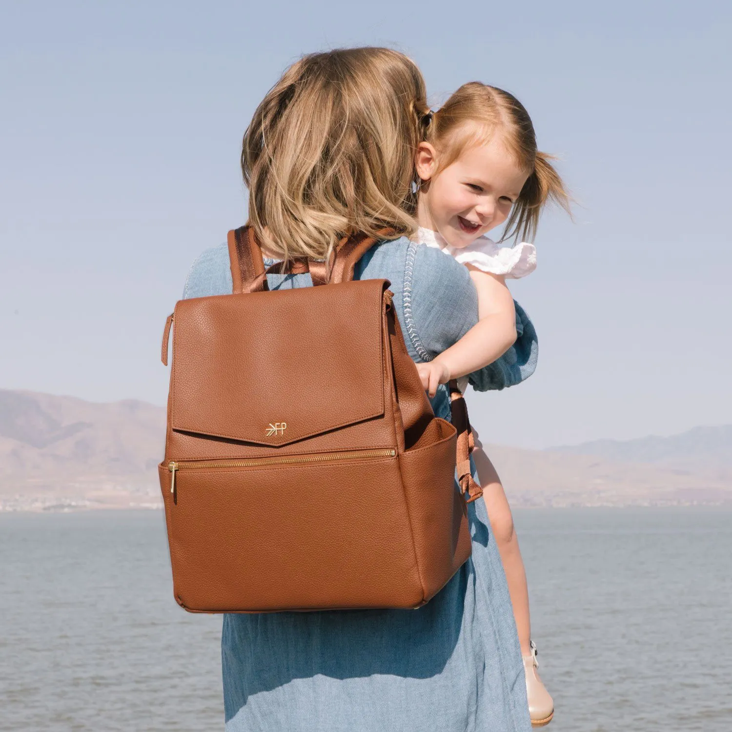 Cognac Classic Diaper Bag II