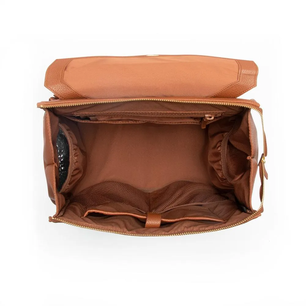 Cognac Classic Diaper Bag II