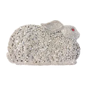 Crystal Bunny Evening Bag