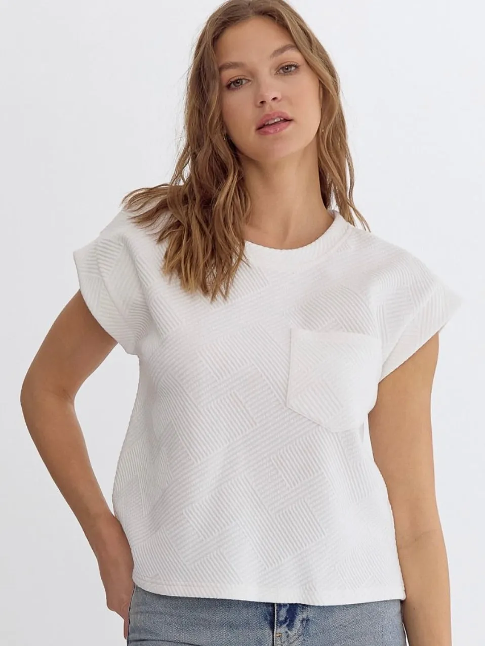 Greta Textured  Top