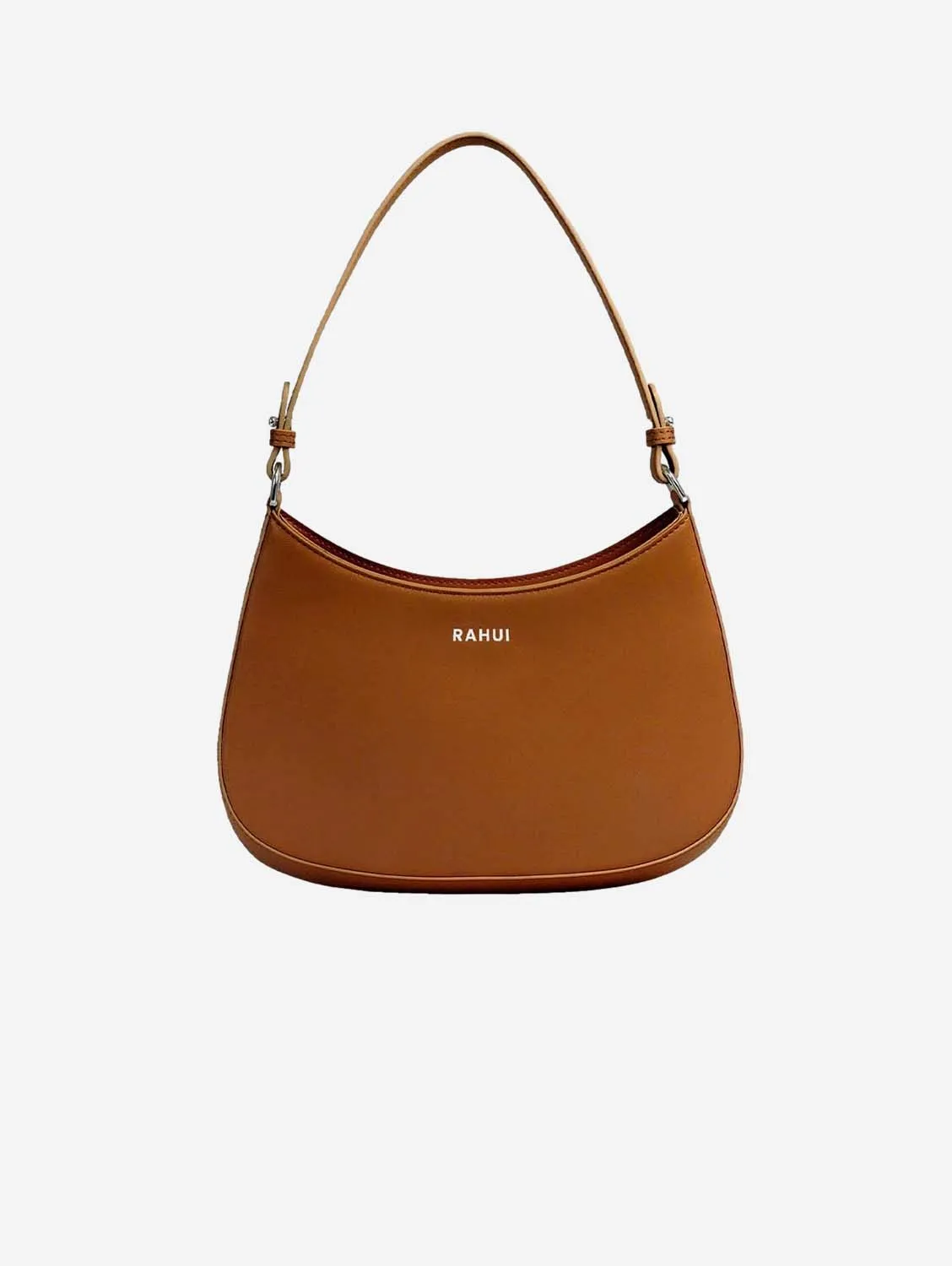 Hazel Apple Leather Mini Handbag | Tan