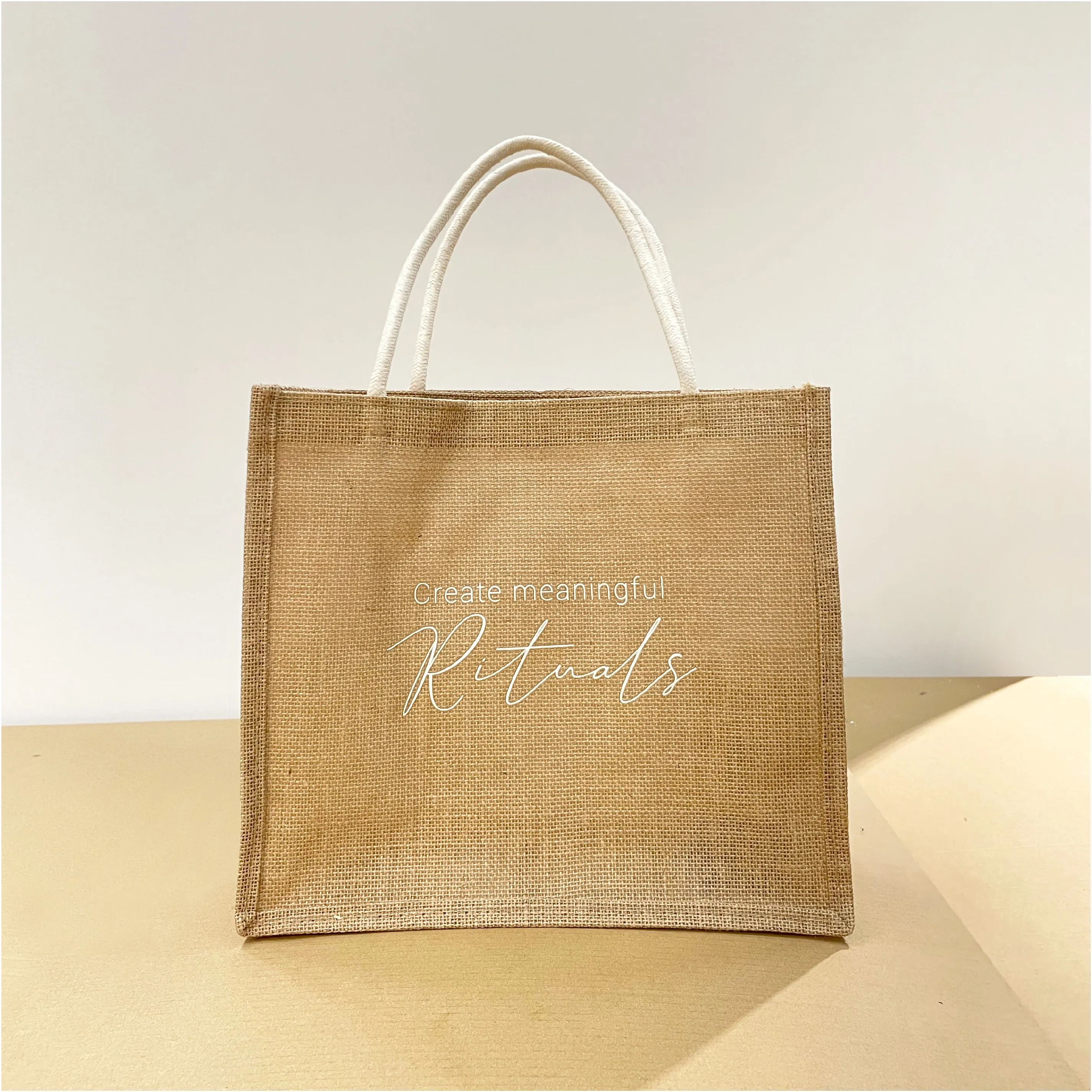 Jute Tote Bag