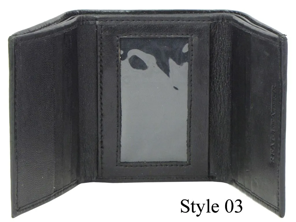 Mens Soft Leather Billfold Wallet