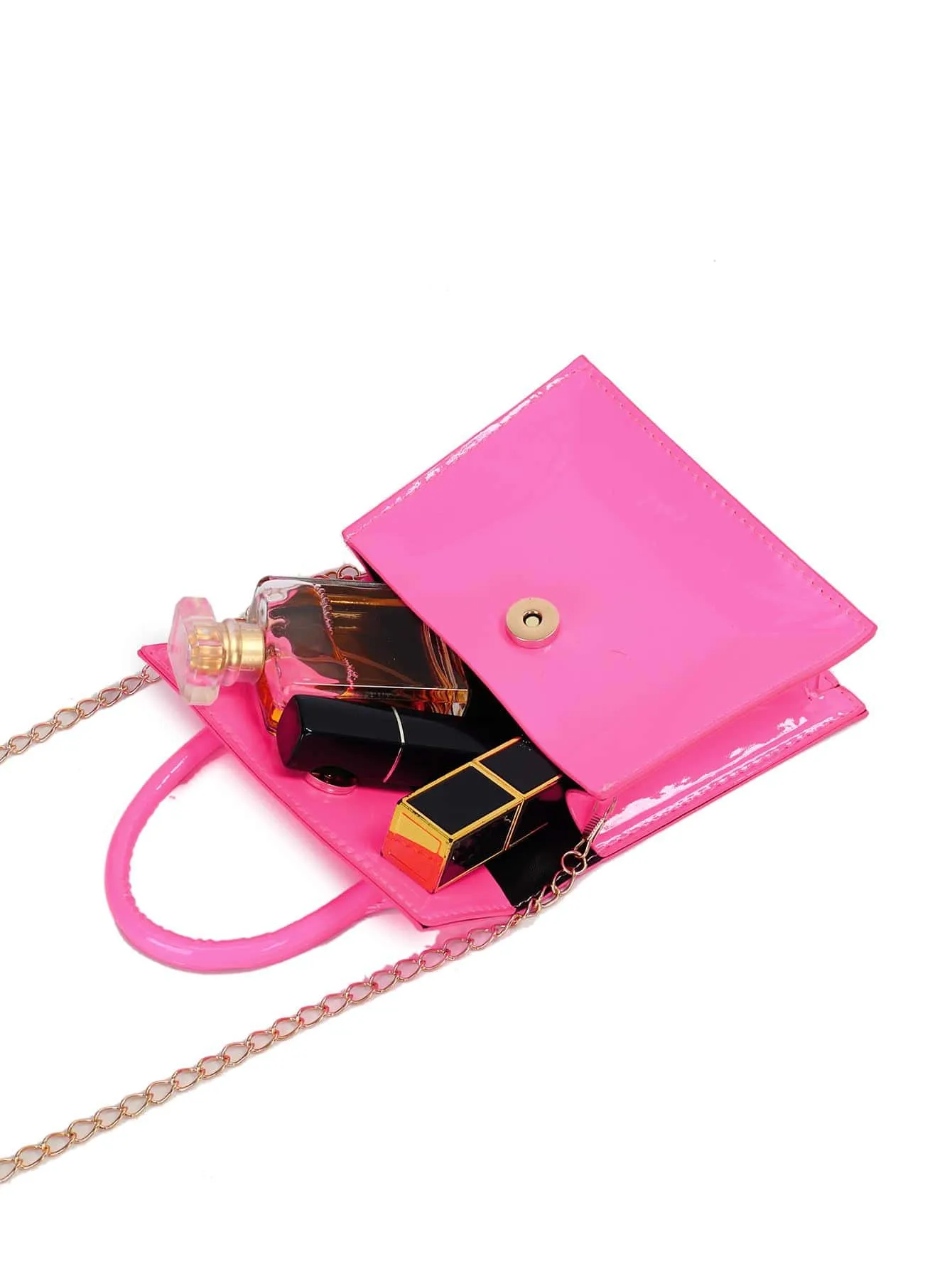 Mini PU Bag Chain Flap