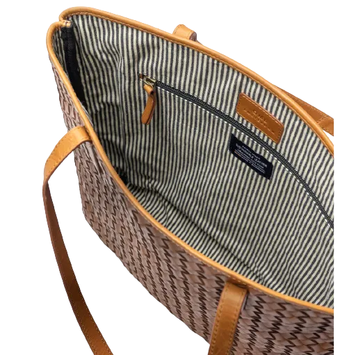 O My Bag - Georgia Woven Cognac