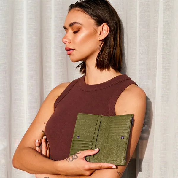 Old Flame Wallet - Khaki