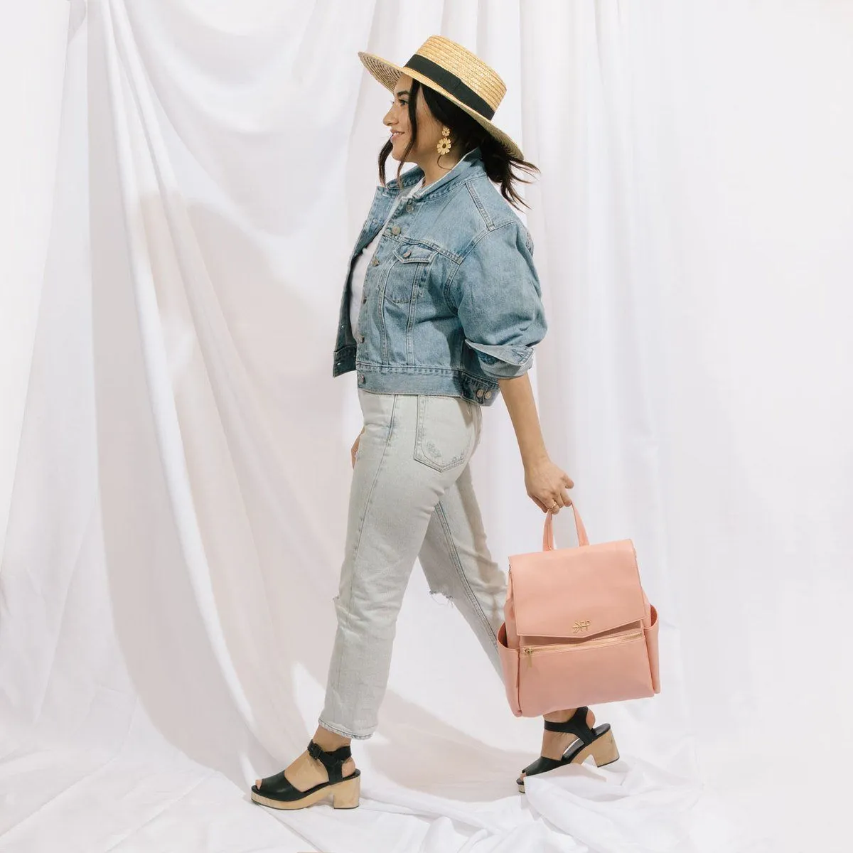 Peach Mini Classic Bag II