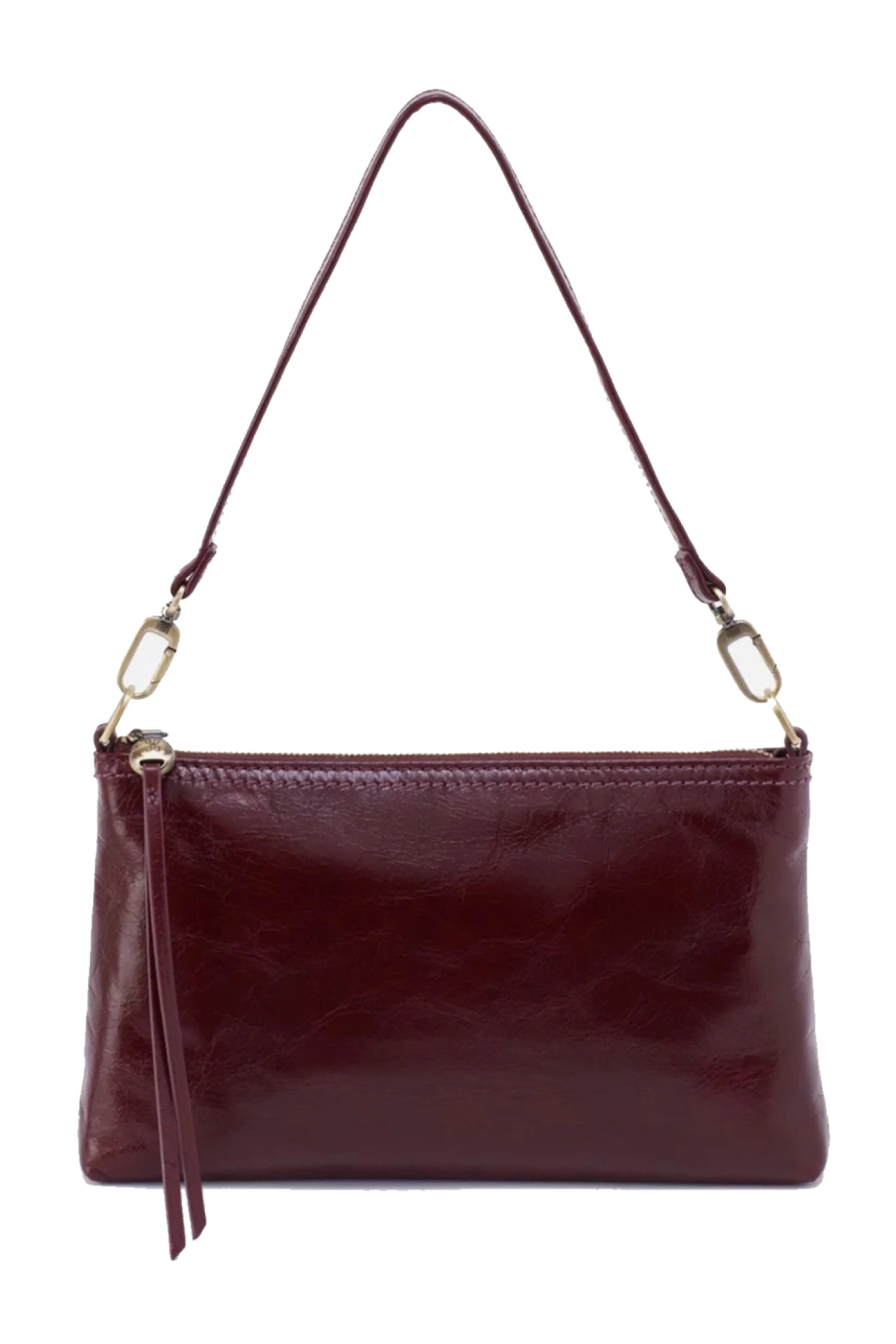 Polished Leather Darcy Crossbody