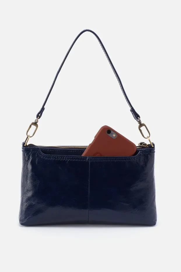 Polished Leather Darcy Crossbody