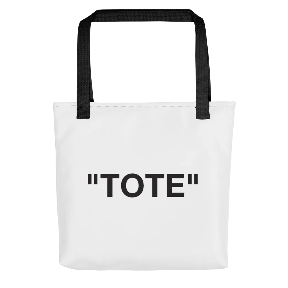 "PRODUCT" Series "TOTE" Tote Bag White