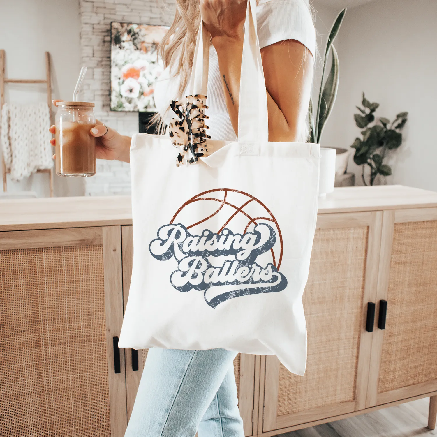 Raising Ballers Tote Bag