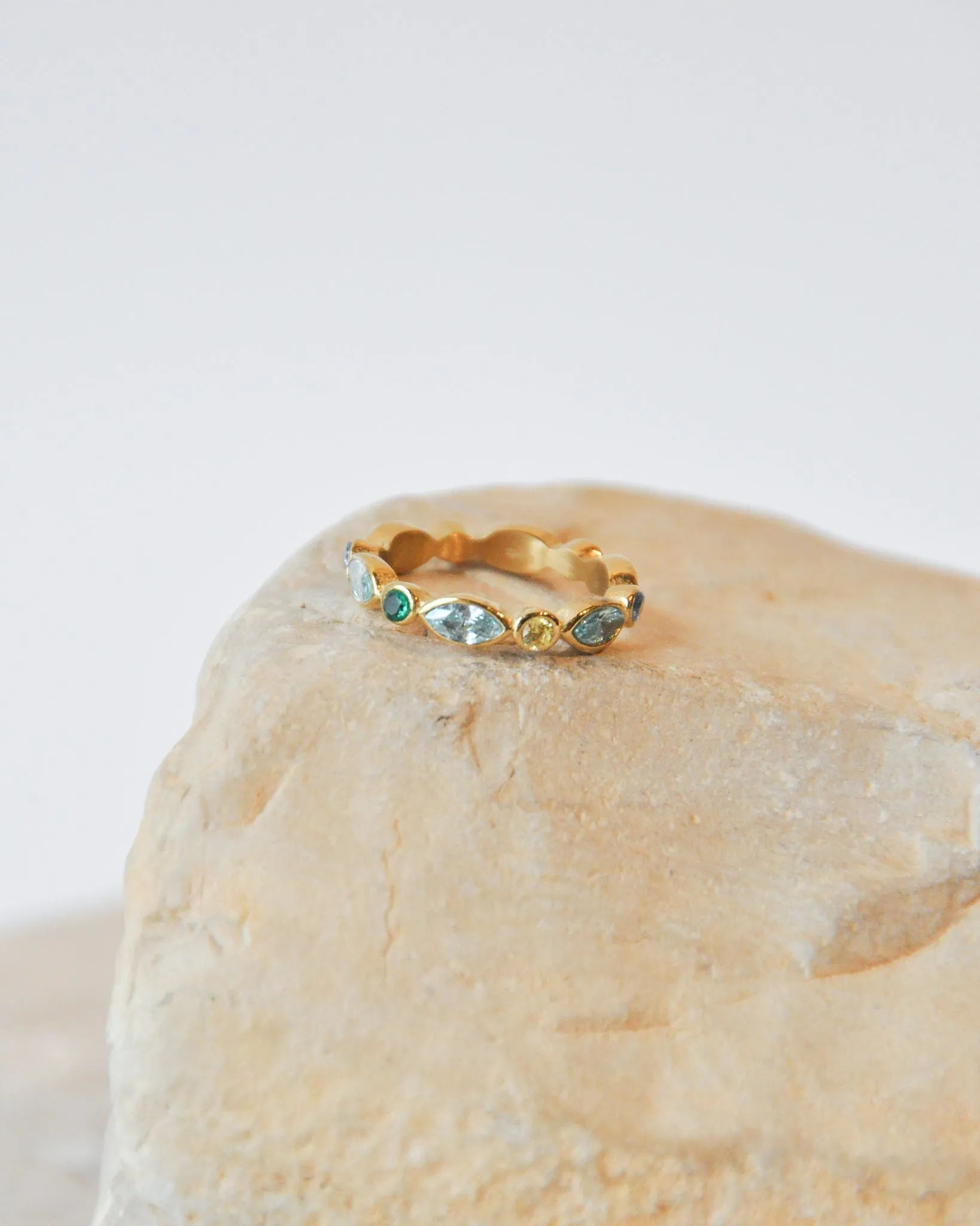 Ring Blue Mood Diamond Gold