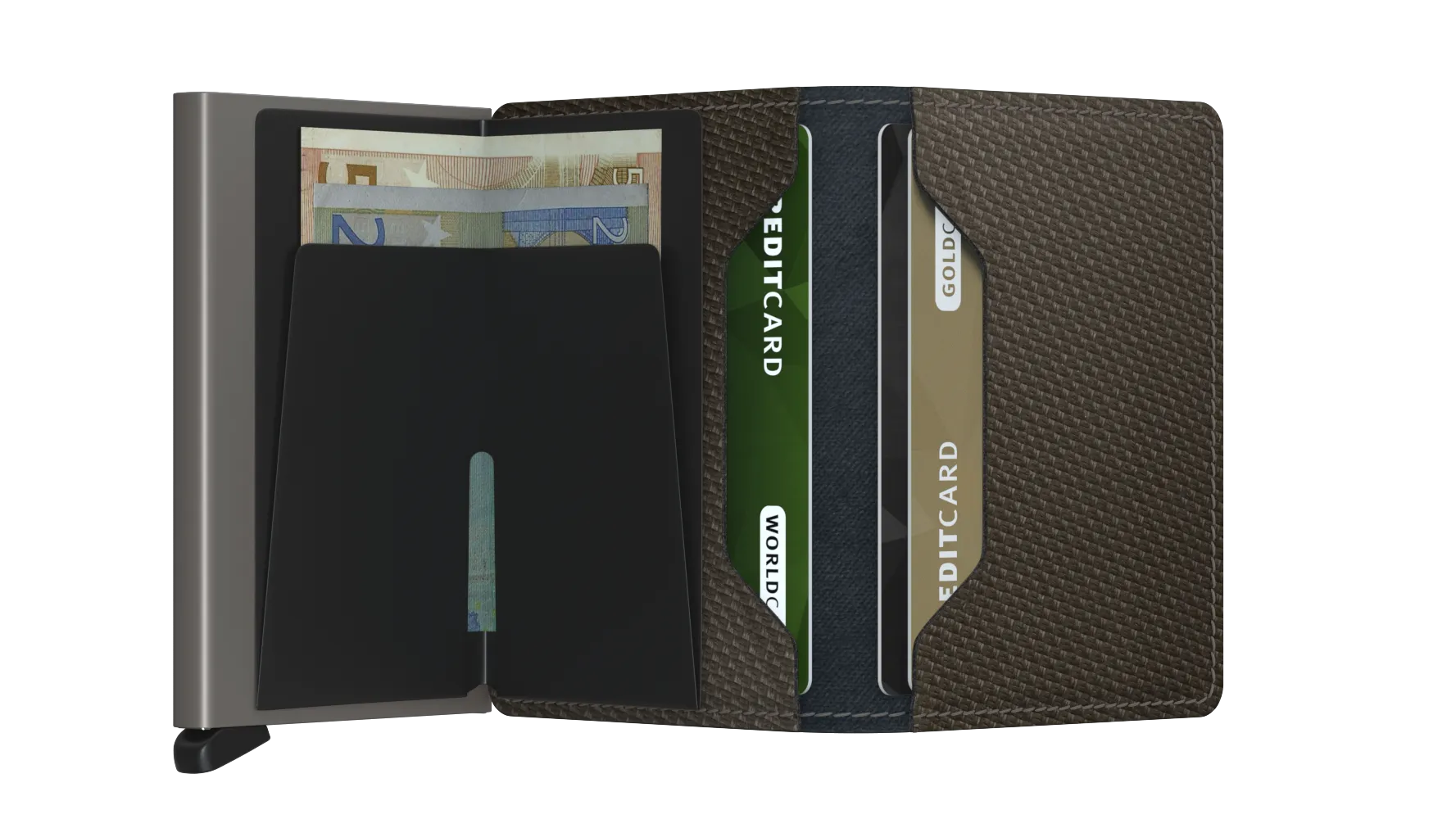 Secrid Slimwallet Carbon Khaki