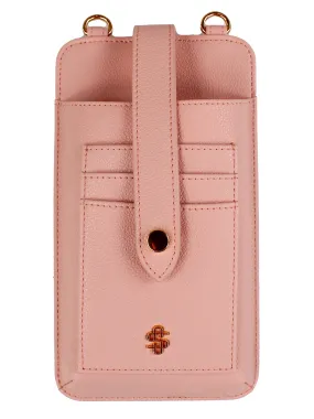 Simply Southern Peach Snap Close Crossbody - Effortless Organization with Chic Convenience