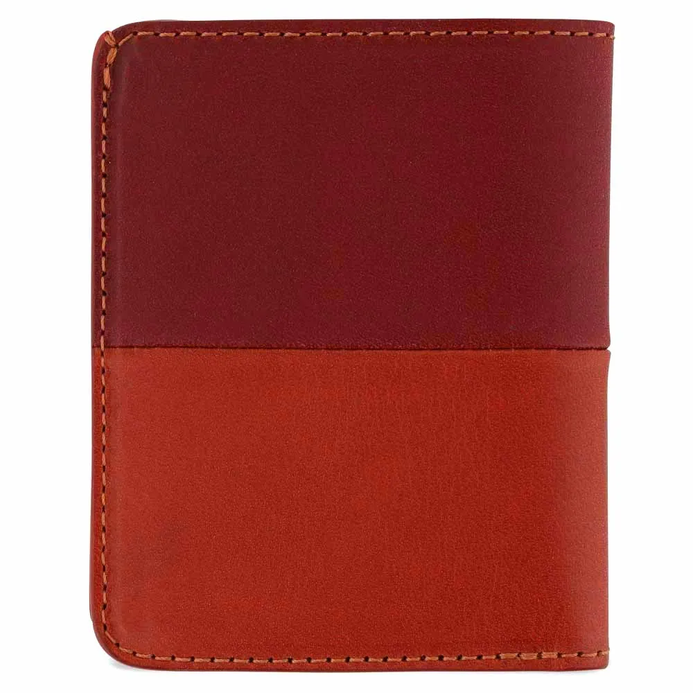 Slim Wallet - Red / Orange