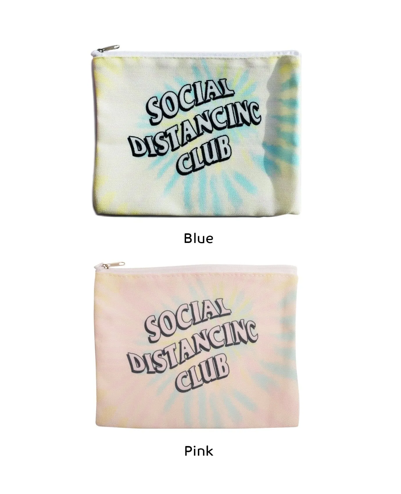 Social Distancing Club Cosmetic Bag