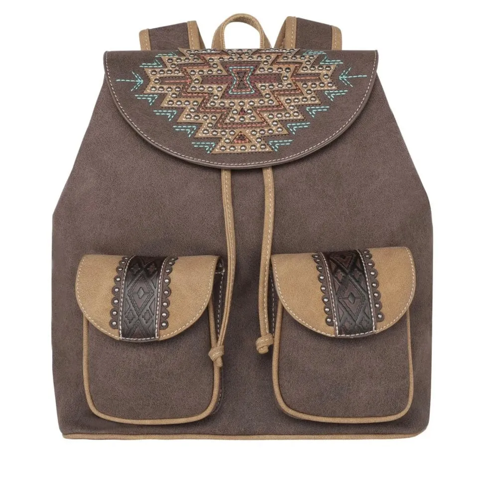 Studded Aztec BACKPACK