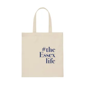 #theessexlife Canvas Tote Bag