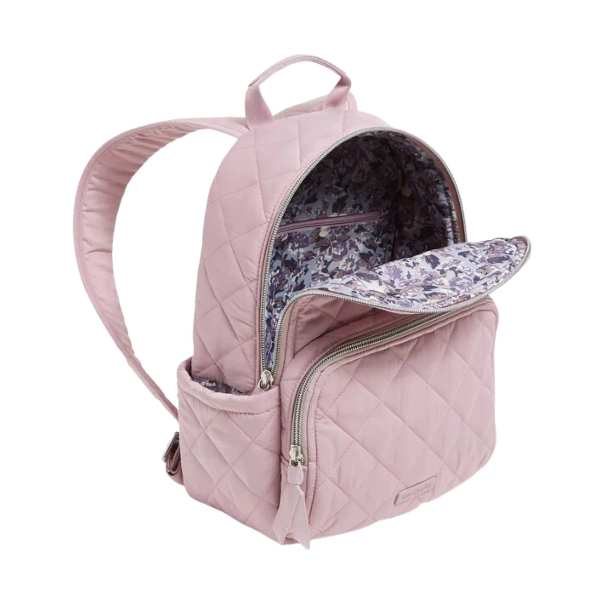 Vera Bradley Small Backpack In Performance Twill - Hydrangea Pink