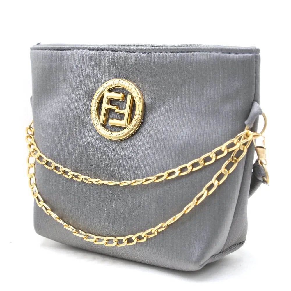 Women's Shoulder Bag - Grey