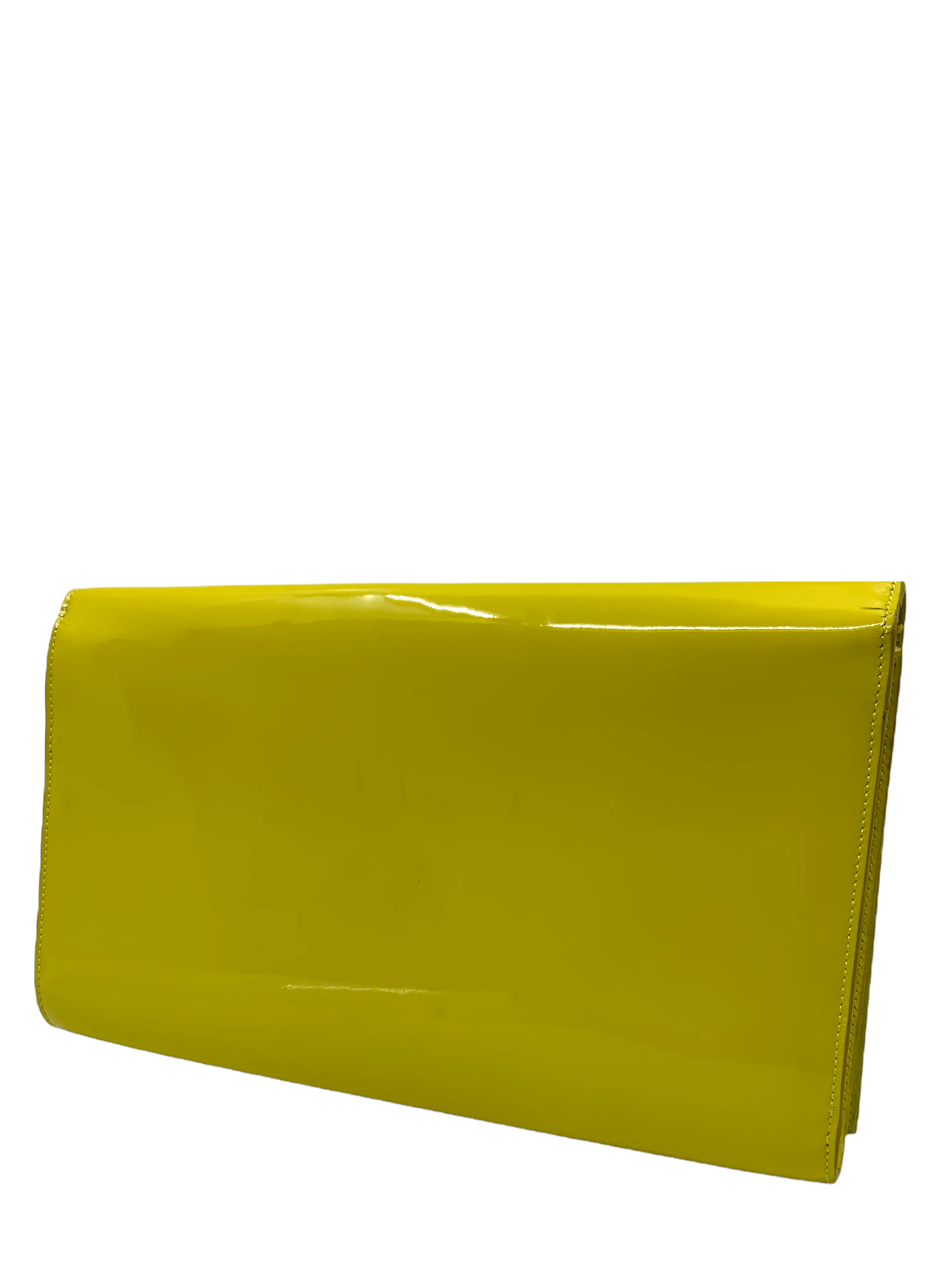 Yves Saint Laurent Belle De Jour Patent Leather Clutch